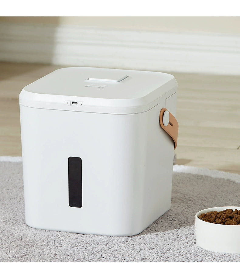 Vacuum Sealed Pet Food Storage Container – Airtight Moisture-Proof Bin for Dog & Cat Food, Holds 4–5kg