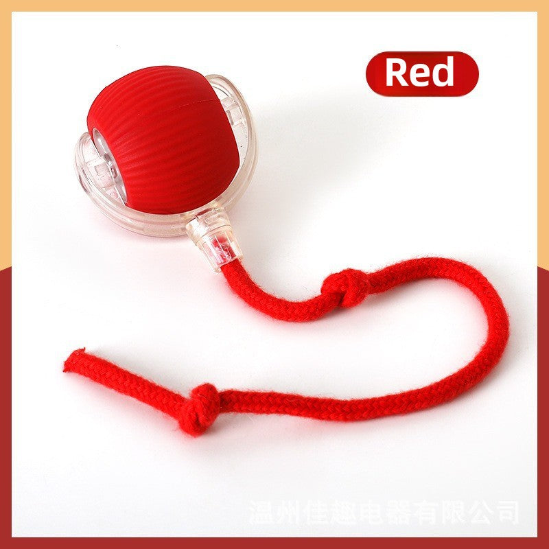 Smart Interactive Pet Toy Ball – Durable Self-Rolling Ball for Dogs & Cats, Chew-Resistant Automatic Teasing Ball