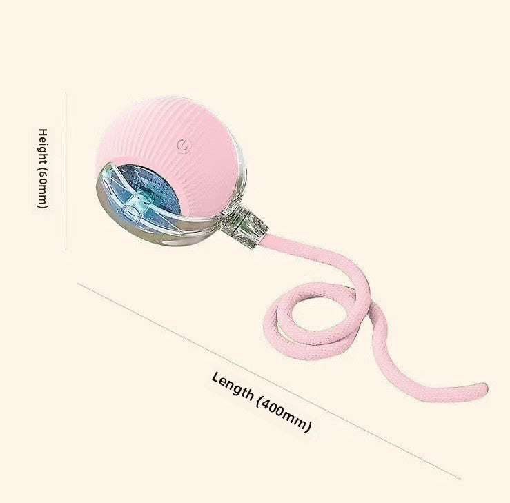 Smart Interactive Pet Toy Ball – Durable Self-Rolling Ball for Dogs & Cats, Chew-Resistant Automatic Teasing Ball