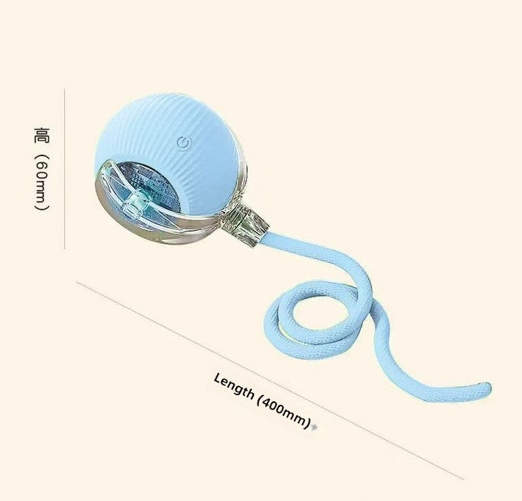 Smart Interactive Pet Toy Ball – Durable Self-Rolling Ball for Dogs & Cats, Chew-Resistant Automatic Teasing Ball
